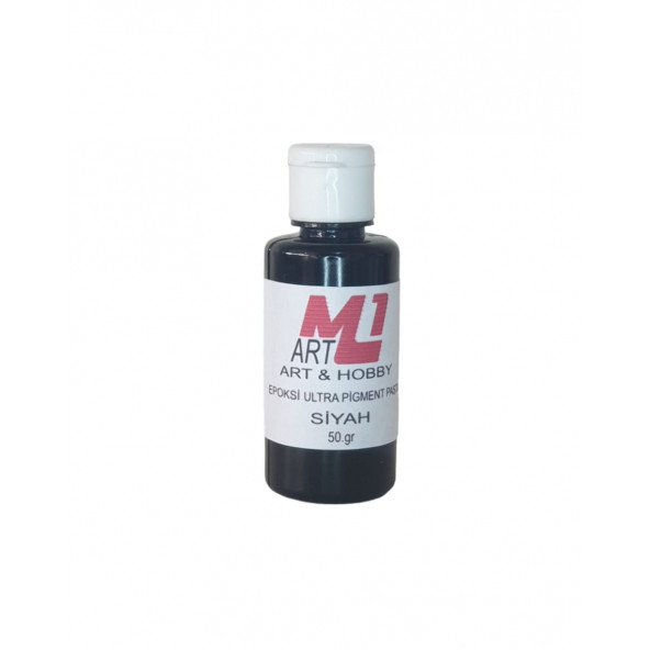 M1 ART EPOKSİ ULTRA PİGMENT PASTA 50.gr X 7 adet  Opak & Transparan Sıvı Pigment Boya  KOYU SERİ - 7
