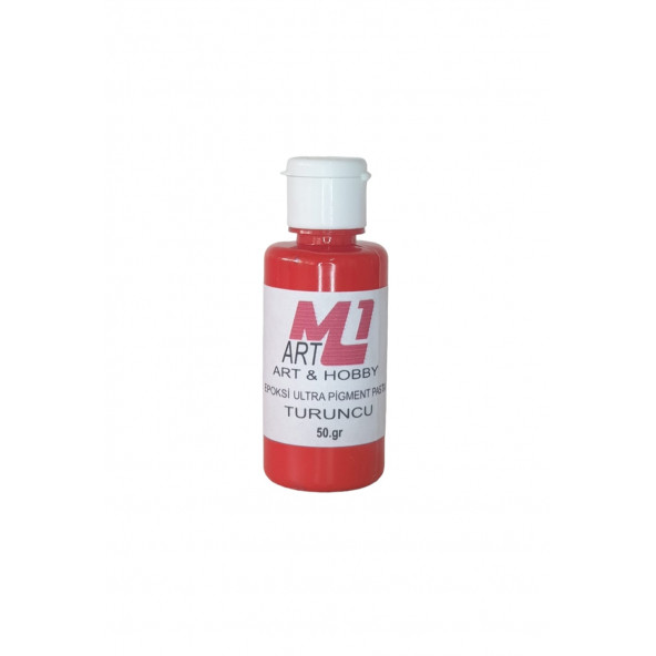M1 ART EPOKSİ ULTRA PİGMENT PASTA 50.gr X 7 adet  Opak & Transparan Sıvı Pigment Boya  AÇIK SERİ - 7