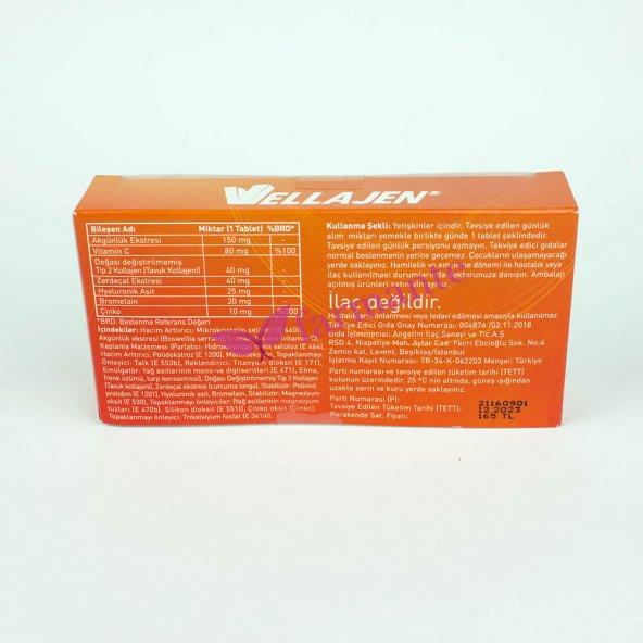 Vellajen 30 Tablet - 2