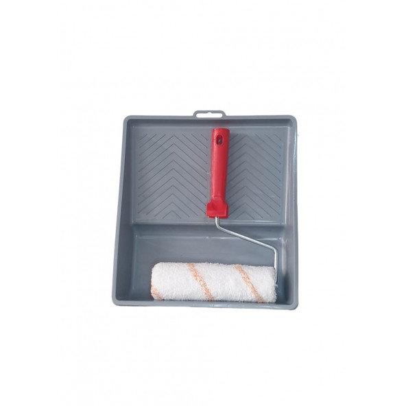 M1 ART Büyük Boy Boya Tavası + Rulo 20cm İç Dış Cephe ve Tüm Vernik ve Yağlı Boya