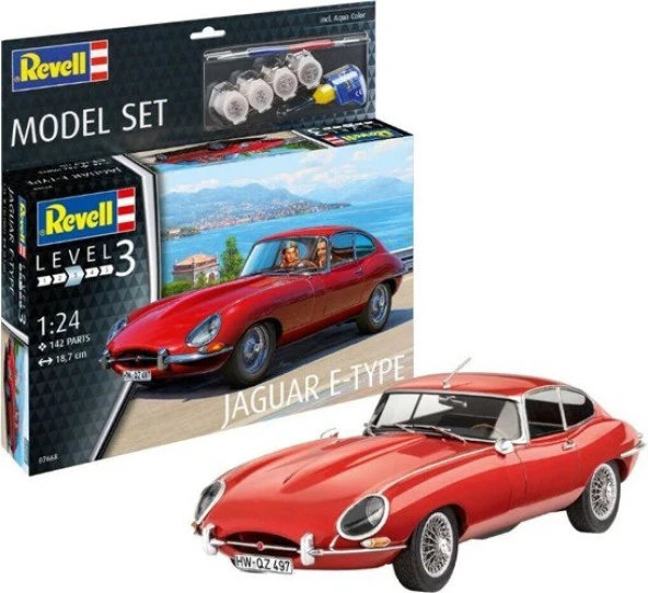 Revell Jaguar E-Type 07668 Maket Yapım Seti