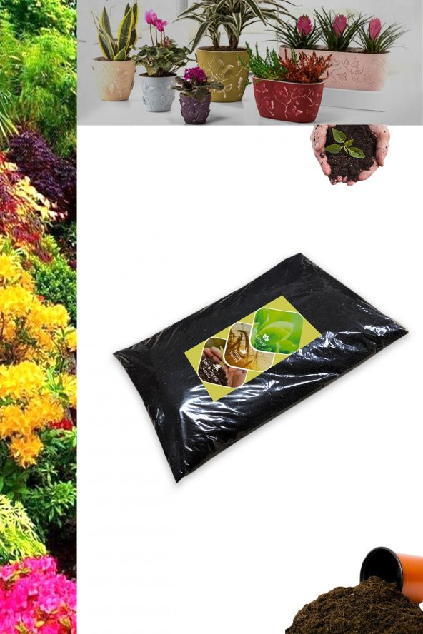 Organik 100 Solucan Gübresi Kompostu 1 Kg Bitki Çiçek Bağ Bahçe Sebze Meyve Ağaç Fidan