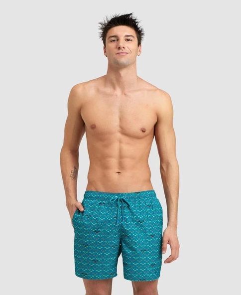 Arena Mens Multiprints Beach Boxer Erkek Deniz Şortu 005980600