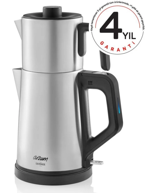 Arzum AR3129 Deminde Inox Çay Makinesi