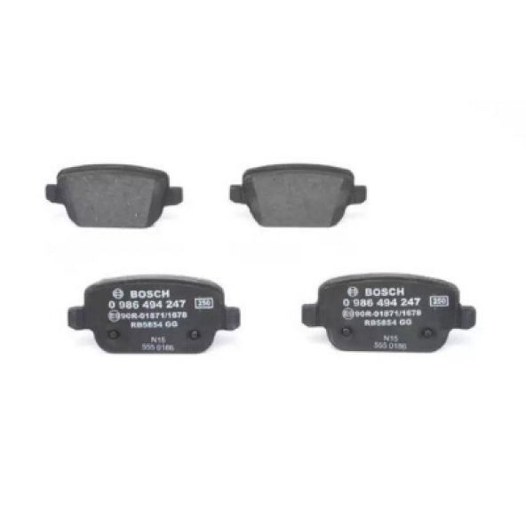 Ford Focus Iı 2.5 2009 2011 Arası 0986494247 Arka Fren Balatası Bosch ürün görseli