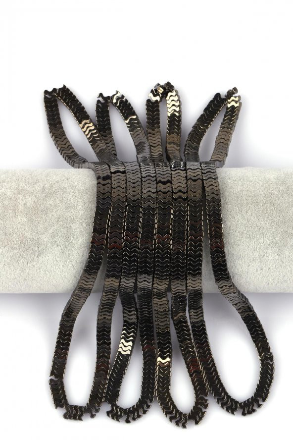 Hematit Doğal Taş Dizi 7 x 1 mm W Kesim ürün görseli