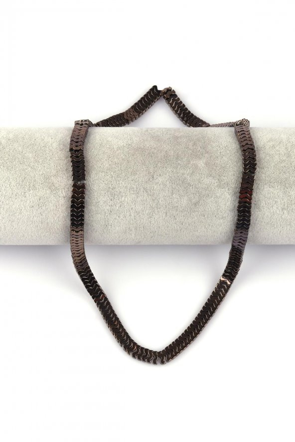 Hematit Doğal Taş Dizi 7 x 1 mm W Kesim - 2