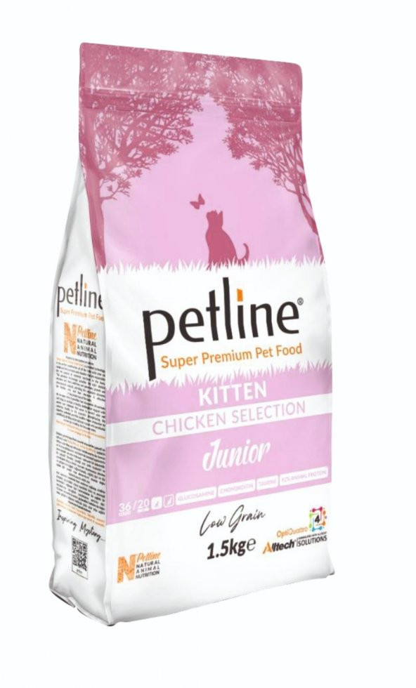 Petline S. P. Yavru Kedi Maması Kitten Tavuklu 1.5 Kg (Junior)