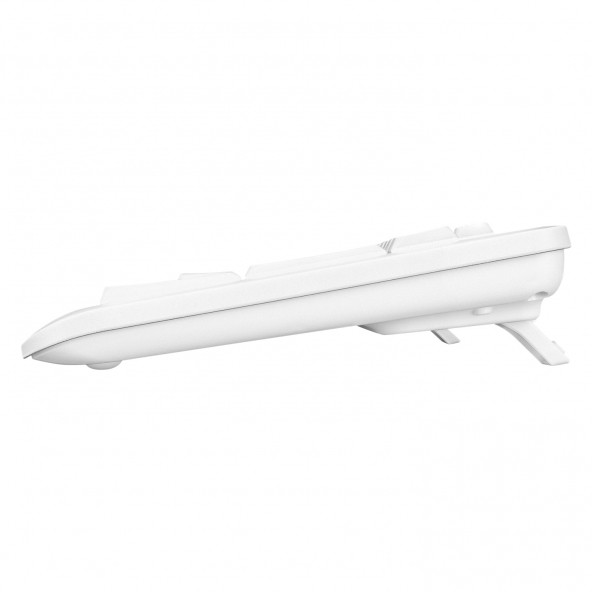 Everest Km-1500 Beyaz Kablosuz Şarj Edilebilir Rainbow Aydınlatmalı Q Multimedia Klavye + Mouse Set TYC00600578393 - 6