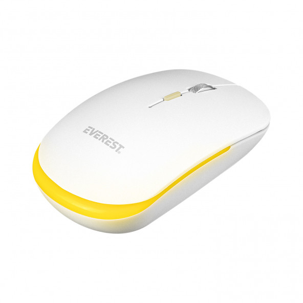Everest Km-1500 Beyaz Kablosuz Şarj Edilebilir Rainbow Aydınlatmalı Q Multimedia Klavye + Mouse Set TYC00600578393 - 9