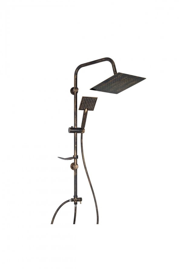 Eskitme Kare Tepe Duş Takımı (2 Yıl Garantili)