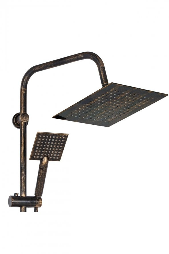 Eskitme Kare Tepe Duş Takımı (2 Yıl Garantili) - 2