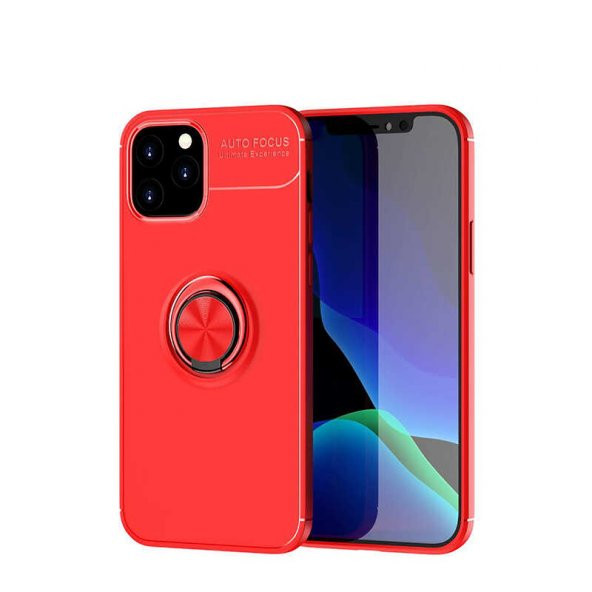 Apple iPhone 12 Pro Kılıf Yüzüklü Kamera Korumalı Range Silikon Kılıf - 2
