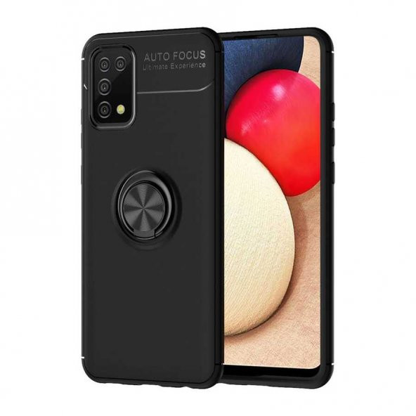 Samsung Galaxy A02S Kılıf Yüzüklü Kamera Korumalı Range Silikon Kılıf ürün görseli