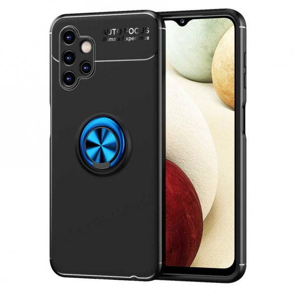Samsung Galaxy A13 4G Kılıf Yüzüklü Kamera Korumalı Range Silikon Kılıf - 5