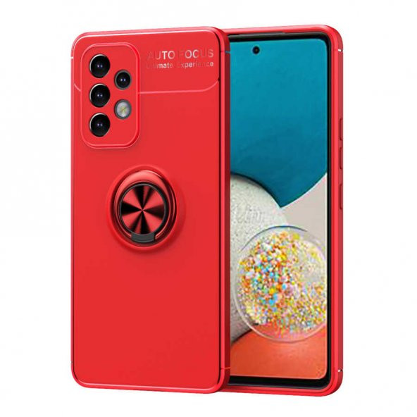 Samsung Galaxy A73 Kılıf Yüzüklü Kamera Korumalı Range Silikon Kılıf - 2