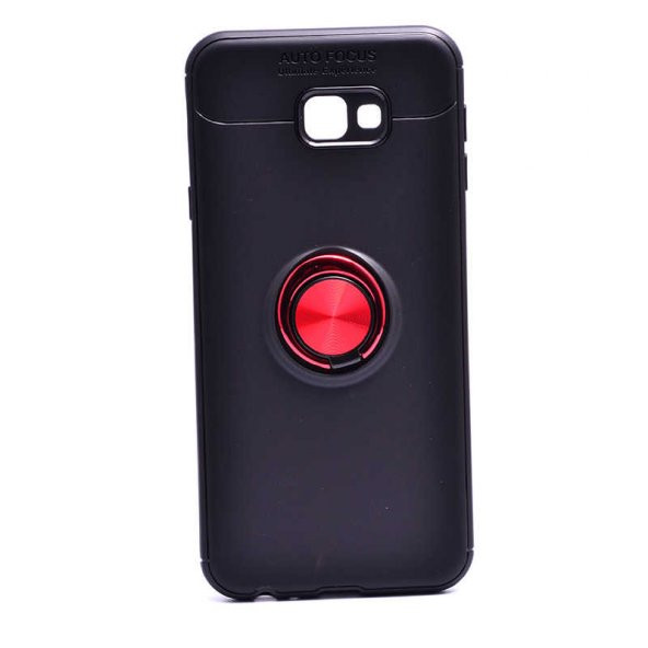 Samsung Galaxy J4 Plus Kılıf Yüzüklü Kamera Korumalı Range Silikon Kılıf - Resim 4