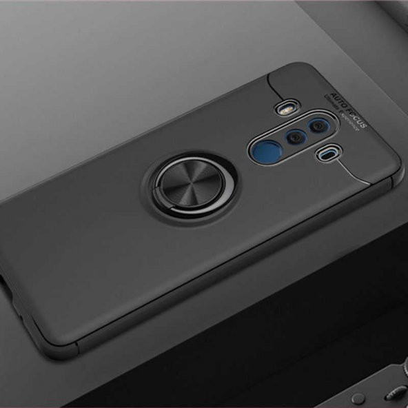 Huawei Mate 10 Pro Kılıf Yüzüklü Kamera Korumalı Range Silikon Kılıf