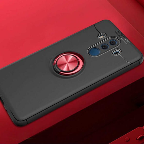 Huawei Mate 10 Pro Kılıf Yüzüklü Kamera Korumalı Range Silikon Kılıf - 4