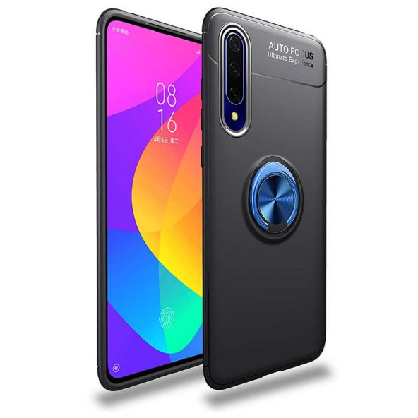 Huawei P Smart Pro 2019 Kılıf Yüzüklü Kamera Korumalı Range Silikon Kılıf - 5