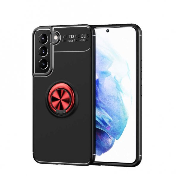 Samsung Galaxy S22 Plus Kılıf Yüzüklü Kamera Korumalı Range Silikon Kılıf - Resim 4