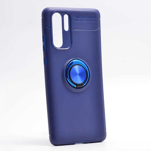 Huawei P30 Pro Kılıf Yüzüklü Kamera Korumalı Range Silikon Kılıf - Resim 3