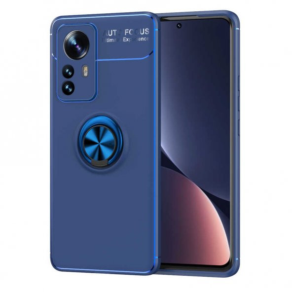 Xiaomi Mi 12 Kılıf Yüzüklü Kamera Korumalı Range Silikon Kılıf - 3
