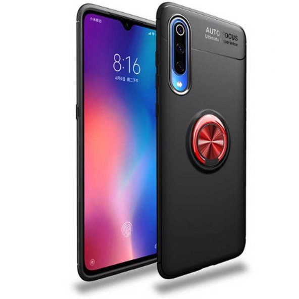 Xiaomi Mi 9 Lite Kılıf Yüzüklü Kamera Korumalı Range Silikon Kılıf - 4