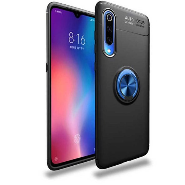 Xiaomi Mi 9 Lite Kılıf Yüzüklü Kamera Korumalı Range Silikon Kılıf - 5