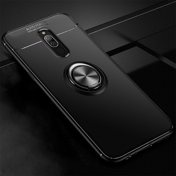 Xiaomi Redmi 8 Kılıf Yüzüklü Kamera Korumalı Range Silikon Kılıf