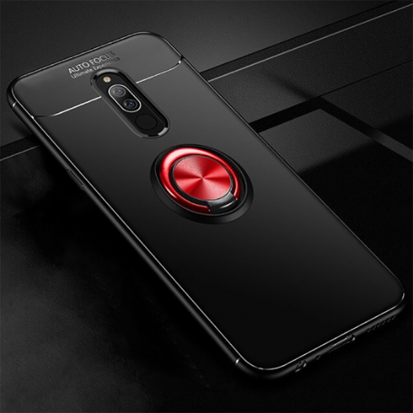 Xiaomi Redmi 8 Kılıf Yüzüklü Kamera Korumalı Range Silikon Kılıf - 4
