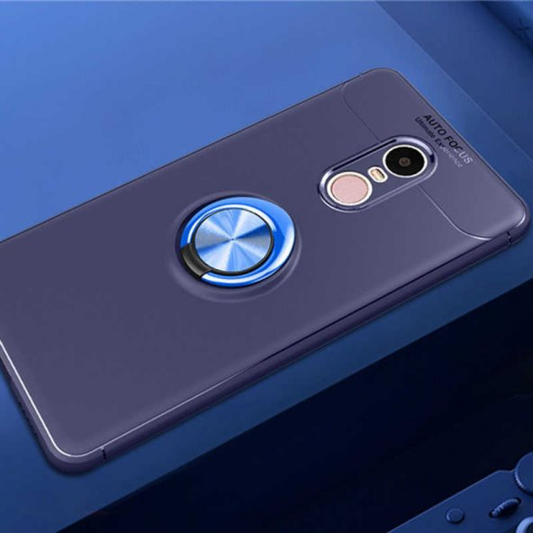 Xiaomi Redmi Note 4X Kılıf Yüzüklü Kamera Korumalı Range Silikon Kılıf - 3
