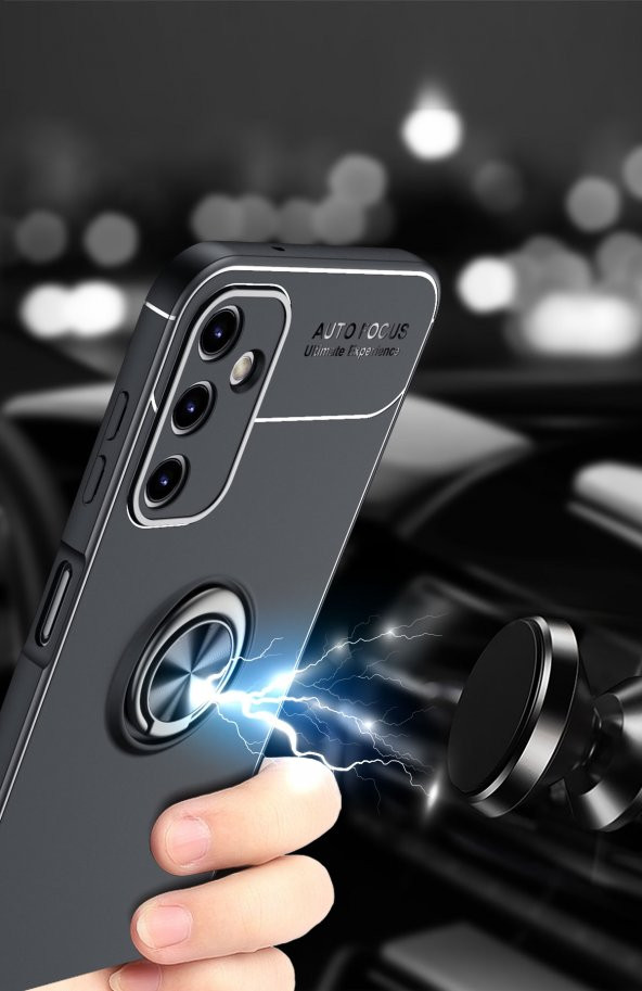 Xiaomi Redmi 8A Kılıf Yüzüklü Kamera Korumalı Range Silikon Kılıf - 7
