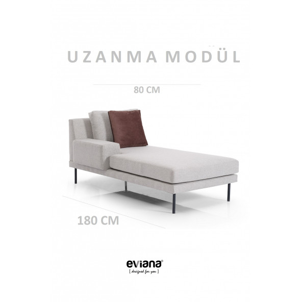 Kagu Serisi Köşe Takımı Puflu Puzzle - 5