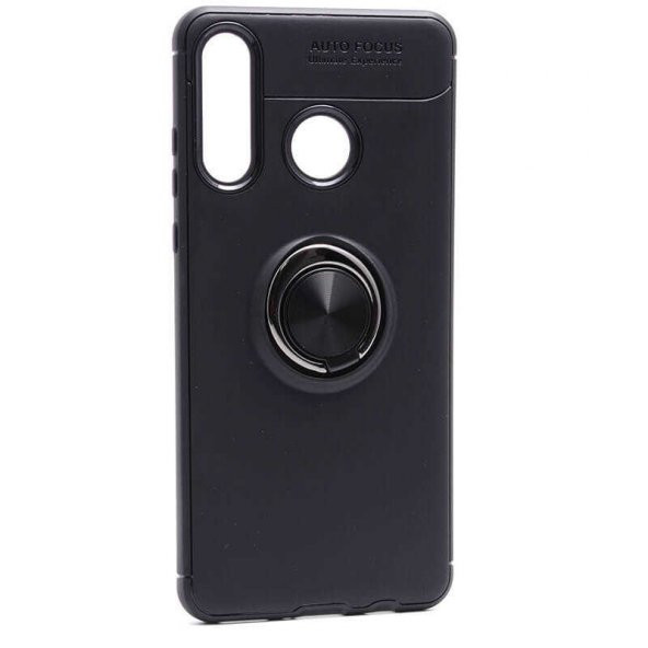 Huawei P30 Lite Kılıf Yüzüklü Kamera Korumalı Range Silikon Kılıf