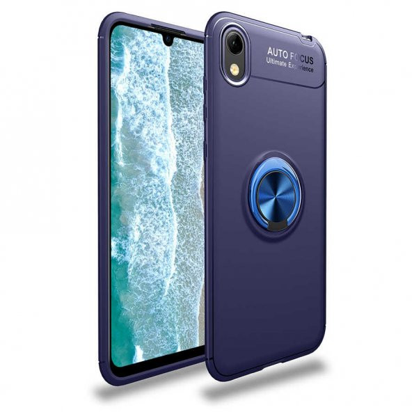 Huawei Y5 2019 Kılıf Yüzüklü Kamera Korumalı Range Silikon Kılıf - 3
