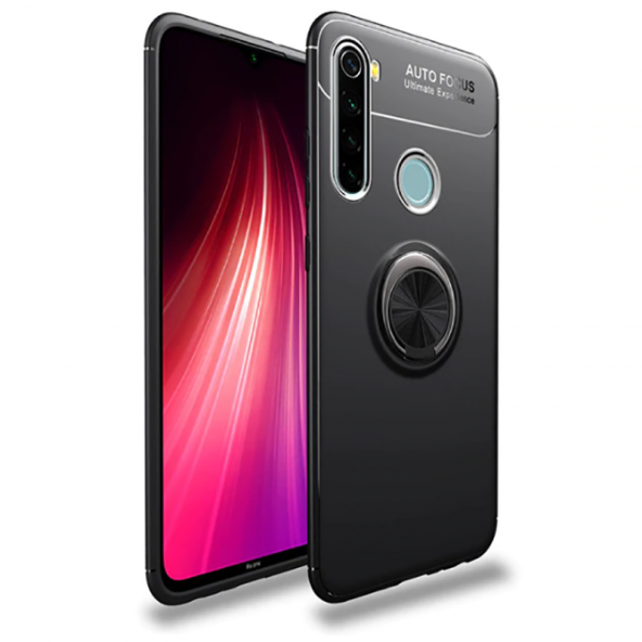 Xiaomi Redmi Note 8T Kılıf Yüzüklü Kamera Korumalı Range Silikon Kılıf