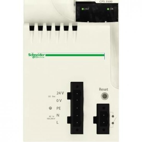 Schneider Electric BMXCPS3500, güç kaynağı modülü M340 - 100..240 V AC - 36 W