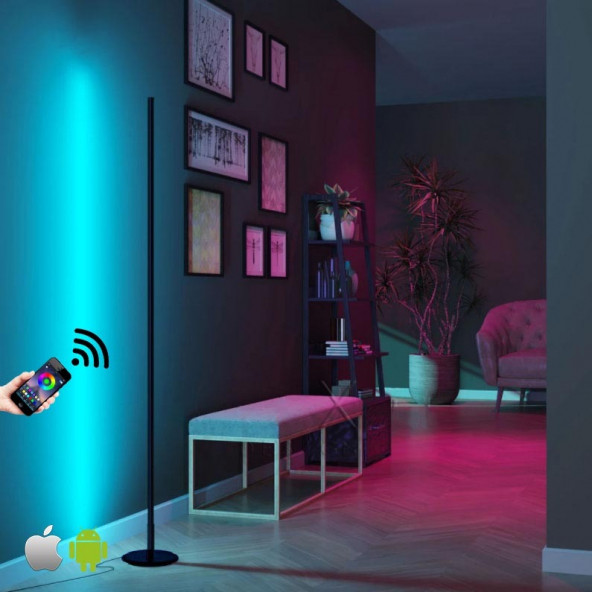Neeko Telefon ve Kumanda Kontrollü - Oda Aydınlatma Sistemi Full Rgb - 150 CM