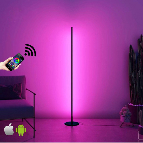 Neeko Telefon ve Kumanda Kontrollü - Oda Aydınlatma Sistemi Full Rgb - 150 CM - 2