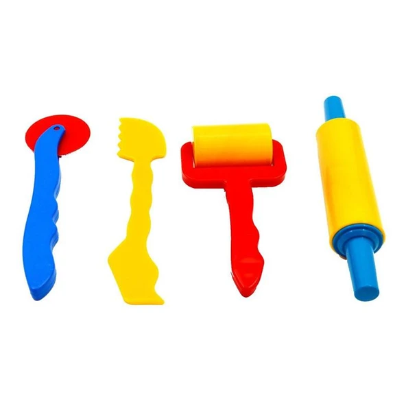 BU-BU Oyun Hamuru Kalıbı 4 Parça ürün görseli