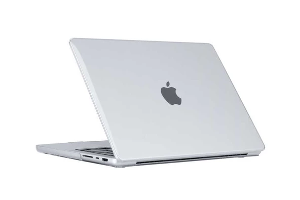 Apple Macbook 16.2' 2021 Zore MSoft Kristal Kapak  Renksiz