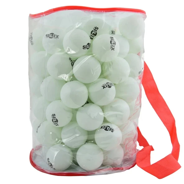 Masa Tenisi Topu 100lü Selex Beyaz - 1