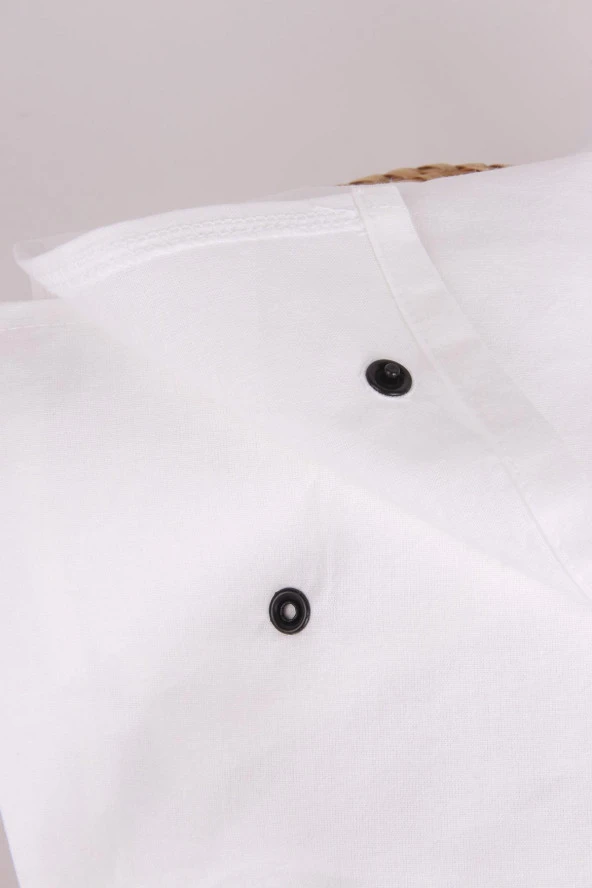 %100 Pamuk Çıtçıtlı Seyahat Bakım Düzenleyici Bez Çanta - Resim 3