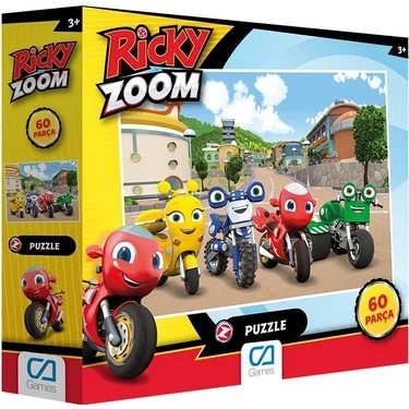 Puzzle 60 Parça Ricky Zoom