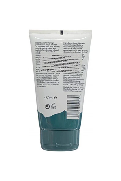 ROCK FACE : Enerji Veren Yüz Yıkama Jeli, Energising Face Wash 150ml : Yüz Temizleyic - Resim 2