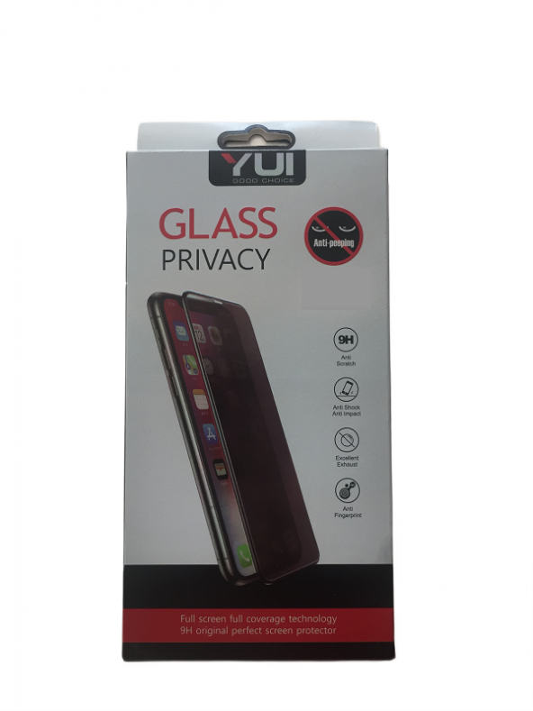 Xiaomi Red Mi 7A Black Tam Kaplayan Hayalet Prıvacy Kırılmaz Cam - 3