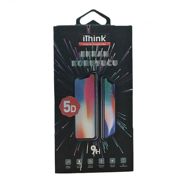 Iphone 12 Pro Max (6,7") Black Gizli Hayalet 5d Tam Kaplayan Ekran Koruyucu - 2