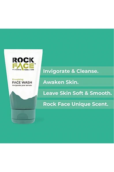 ROCK FACE : Enerji Veren Yüz Yıkama Jeli, Energising Face Wash 150ml : Yüz Temizleyic - Resim 3