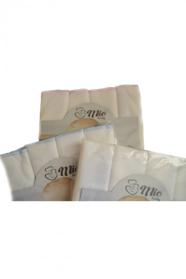 Bebek Ağız Mendili 100 Organik 4lü Paket (Pembe) - 2